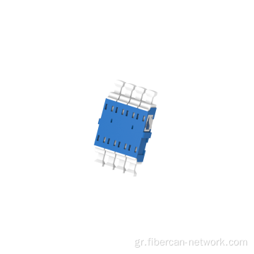 LC Quad Fiber Optic Adapter Flangel με κλείστρο